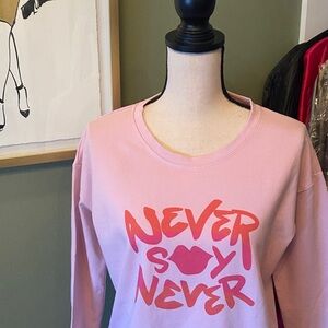 Fun and flirty CAbi sweatshirt